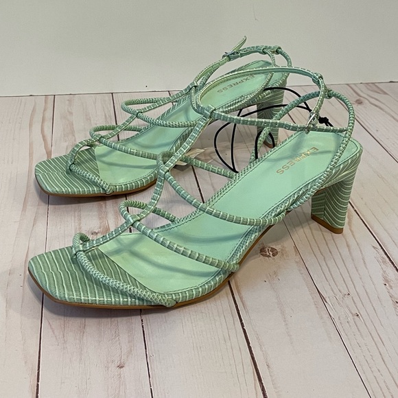 Express Strappy Heels - Picture 5 of 14